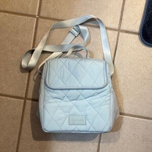Vera Bradley Light Blue Quilted Women's Lunchbox